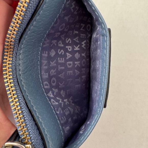 KATE SPADE New York Coin Purse-Cardholder Wallet-Blue - Picture 11 of 11